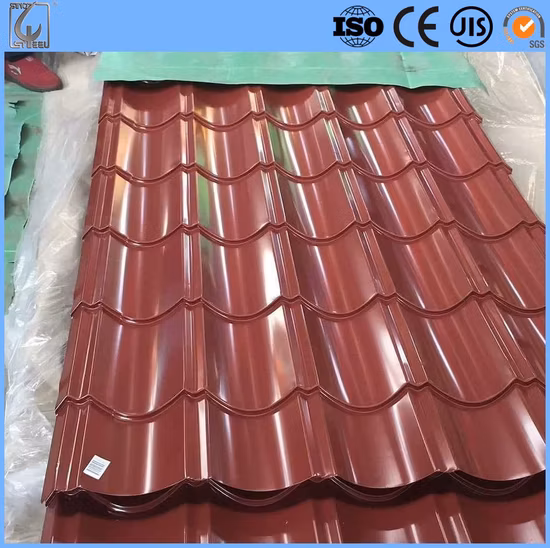 Color Coated Galvanized Steel Sheet Pile Corrugated Metal Roofing