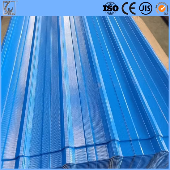 Color Coated Galvanized Steel Sheet Pile Corrugated Metal Roofing