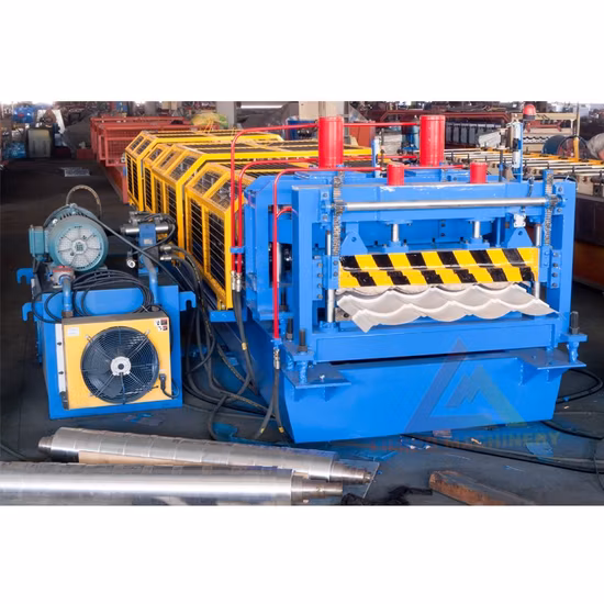 Tuile de toit froide colorée personnalisée de prix d'usine faisant la machine/machine de tuile de toit émaillée/rouleau de feuille de toiture en métal de tuile d'étape formant le prix de machine fabricants
