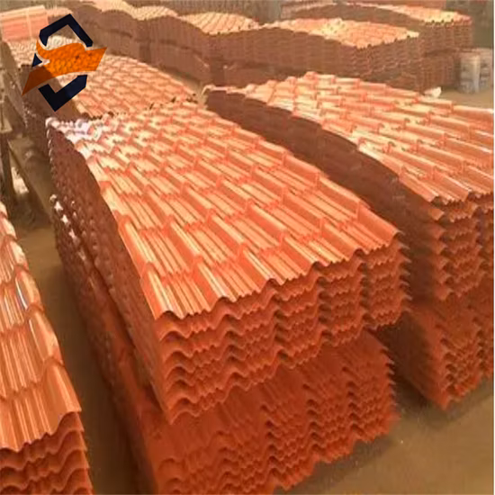 La Chine fournit des tuiles de toit en tôle PPGI tôle de toiture galvanisée ondulée/toiture galvanisée enduite de couleur